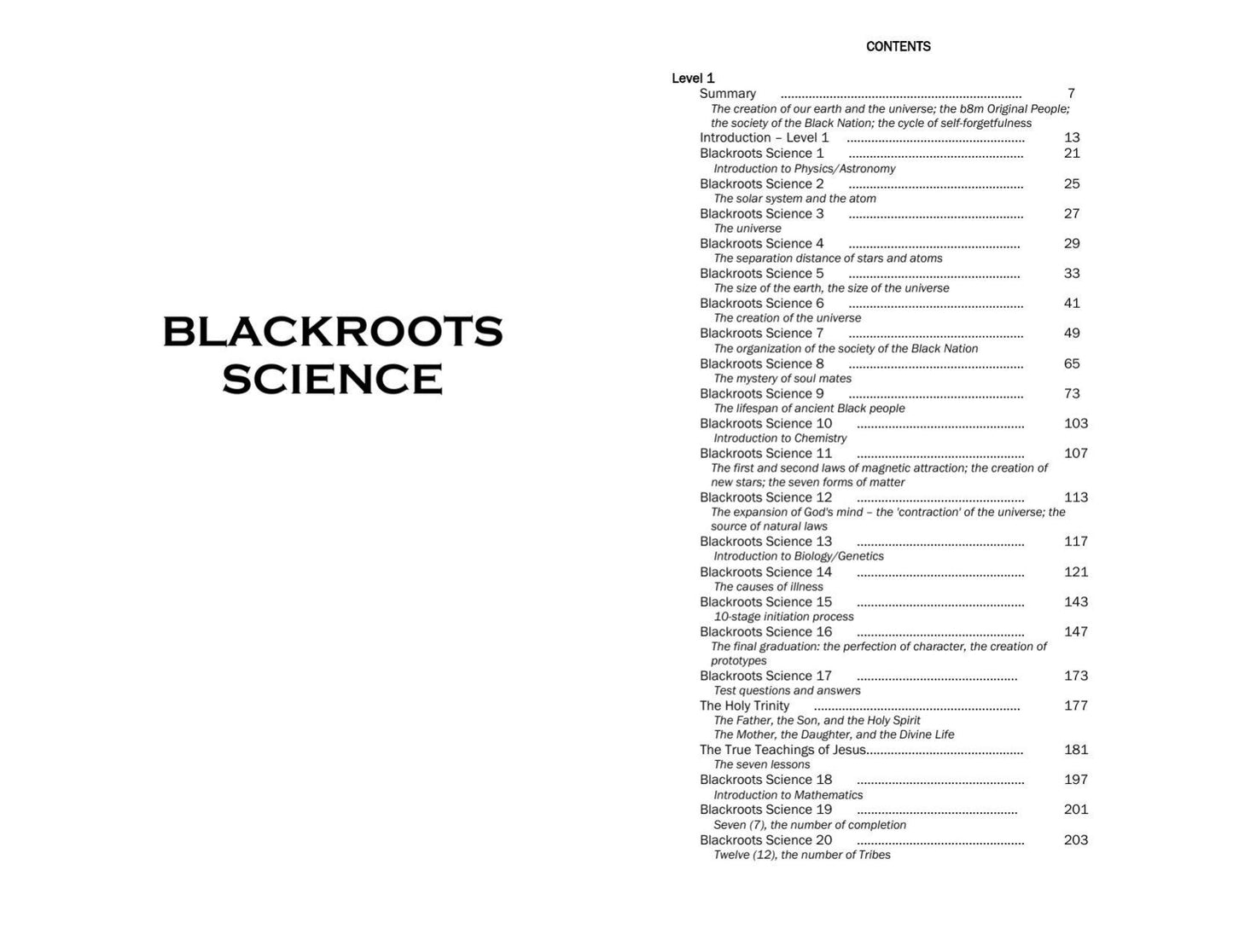 Download and Read **Blackroots Science** (E-Book) Free with subscription.