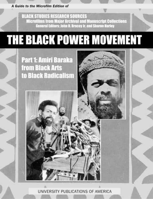 Download and Read **The Black Power Movement: Part 1: Amiri Baraka from Black Arts to Black Radicalism** by John H. Bracey Jr. and Sharon Harleyn (E-Book) Free with subscription.