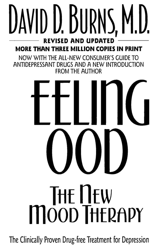Feeling Good The New Mood Ther   David Burns 908 (E Book)