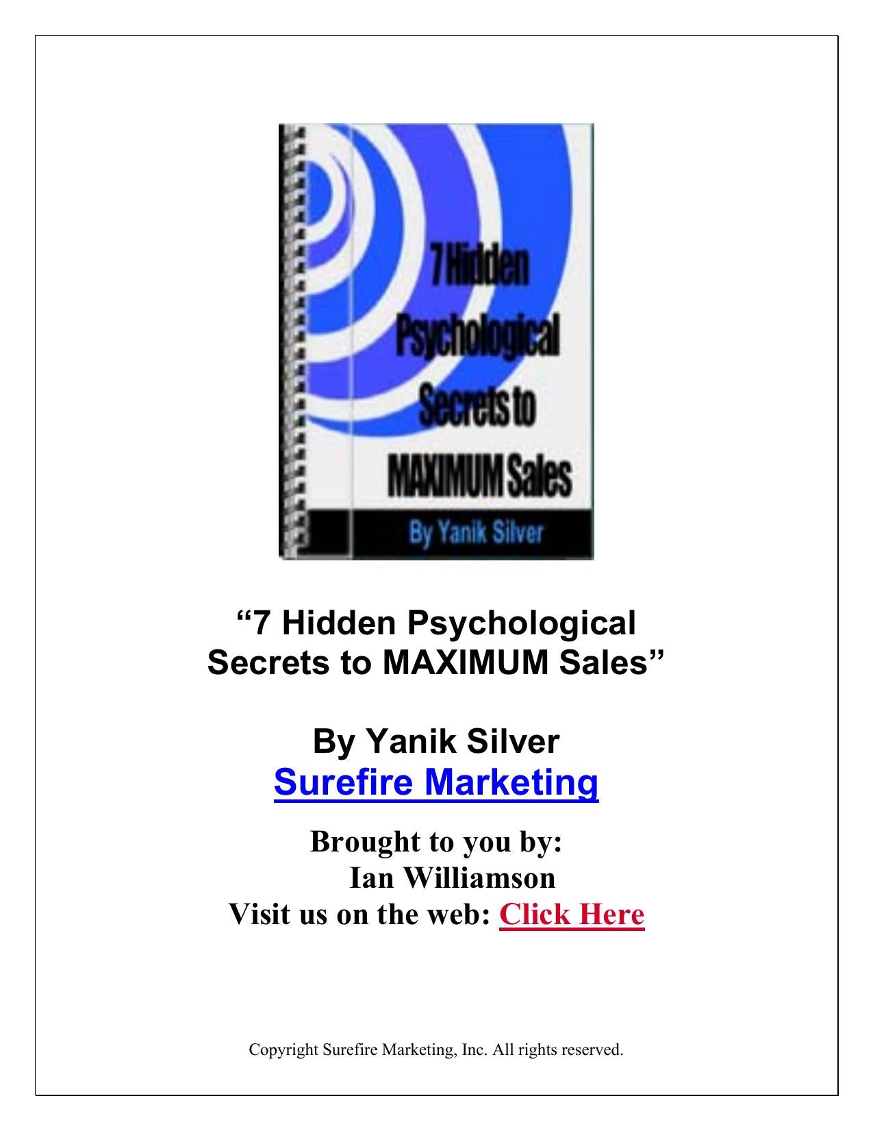 Download and Read How To Quickly and Easily Increase Your Referral Commissions by Preferred Customer (E-Book) Free with subscription.