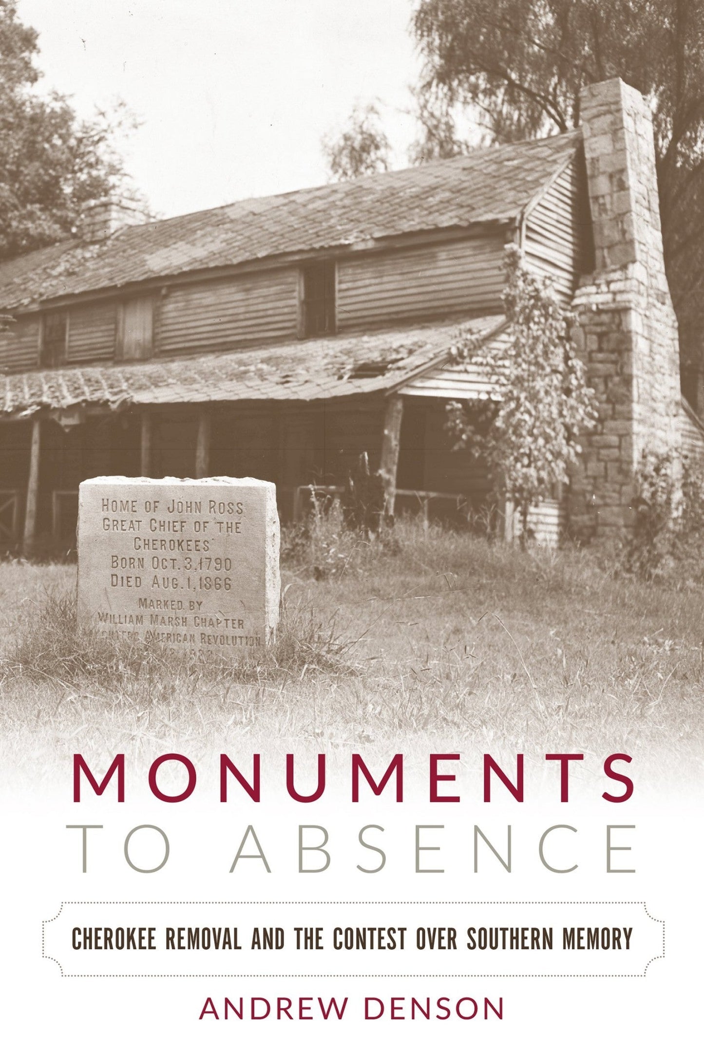 Download and Read Monuments to Absence: Cherokee Removal and the Contest Over Southern Memory by Andrew Denson (E-Book) Free with subscription.